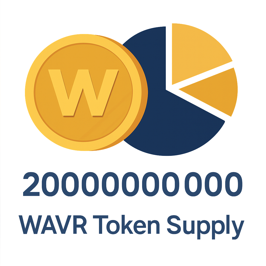 WAVR Token Supply Visualization